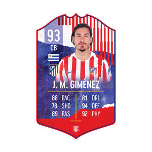 Gim&eacute;nez Collectible Card 25/26